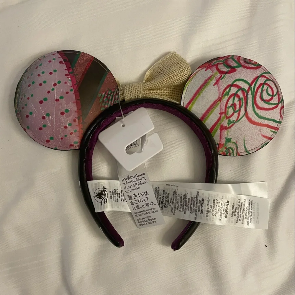 NEW Disney Parks Nightmare Before Christmas Minnie Mouse Ears‎ Headband - Sally